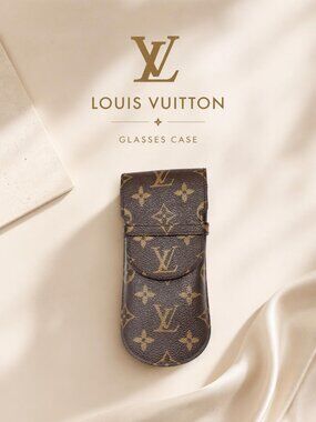 Authentic Louis Vuitton Monogram Glasses Case | Compact & Stylish